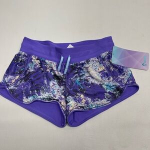 Ivivva reversible underwater board shorts UPF50 NWT